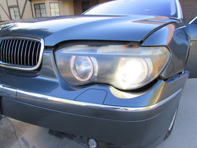 BMW Bumper Trim Molding Strip, Front Left 51117033473 E65 E66 745i 745Li 760i 760Li6